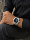 Black Silver New design Watch